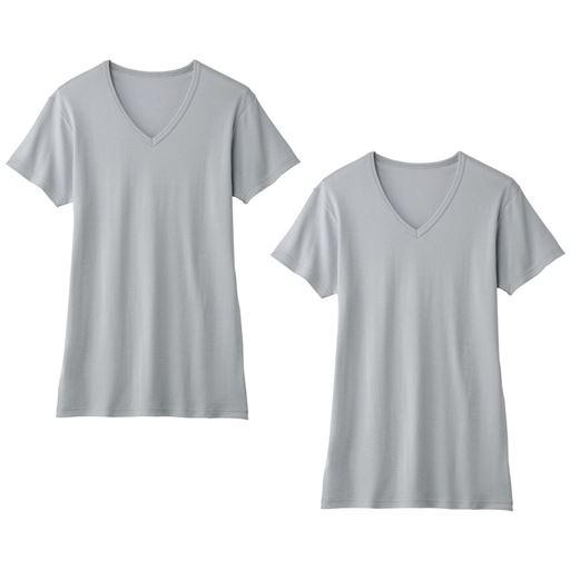 ライトグレー(同色2枚組)