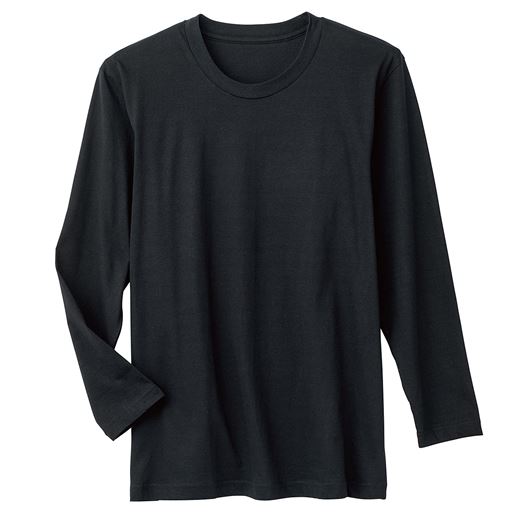 ブラック長袖2枚組