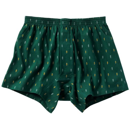 A(色・柄違い3枚組)グリーン系(総柄)