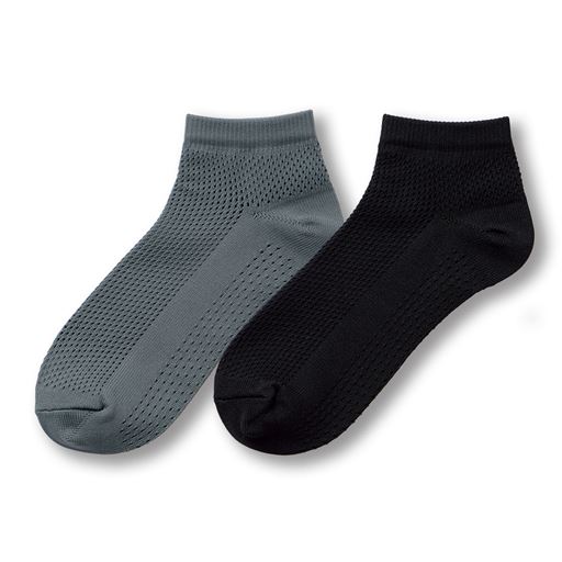 左からグレー(同色2足組)、ブラック(同色2足組)