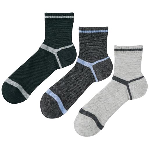 C 12cm丈色違い3足組