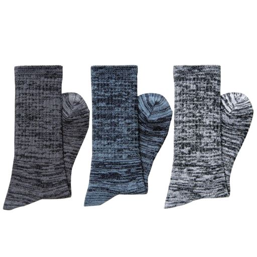 B(杢カラー)<br>色違い3足組