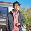 はっ水・裏メッシュストレッチブルゾン