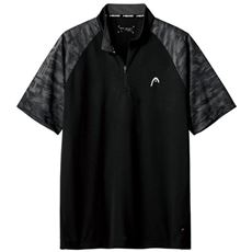 ドライハーフジップTシャツ(ヘッド)(吸汗・速乾機能付き)