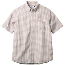 ジャストライトコットンシャツ(半袖)ボタンダウン仕様