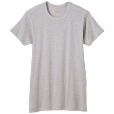 快適工房 半袖丸首シャツ