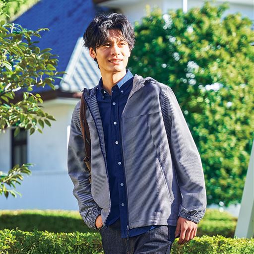 ストレッチサッカージップパーカ