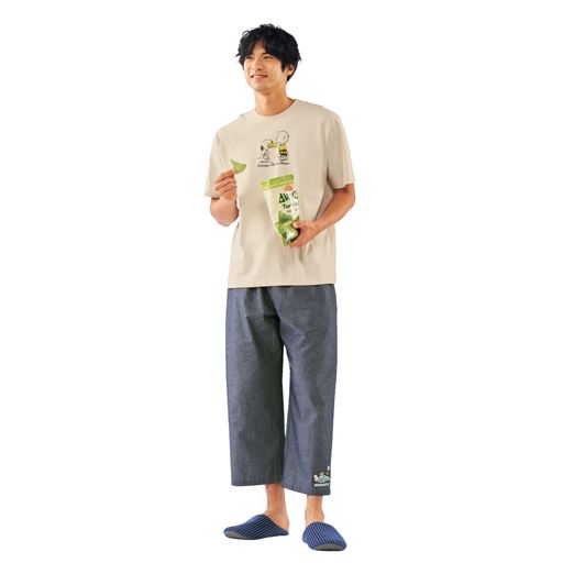 【男女兼用】8分丈ルームパンツ(SNOOPY)