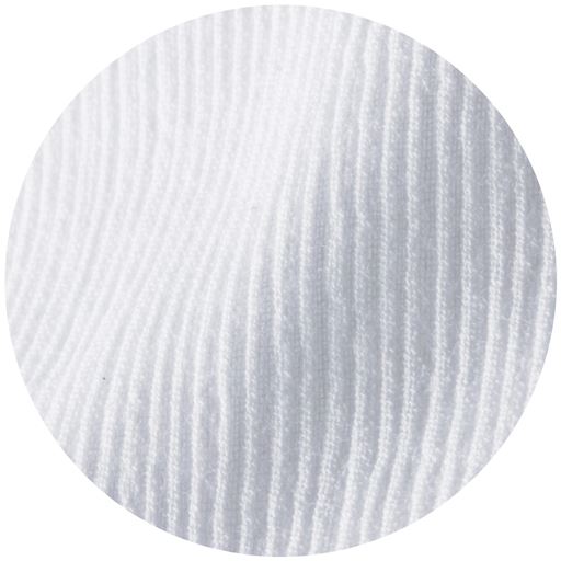 生地拡大<br>べとつかずさらっとした肌触りが特長