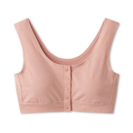 ノンワイヤーの前開き仕様で、らく&快適。