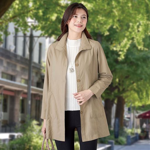 A(シナモンベージュ)<br><br>着用イメージ