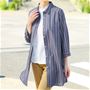 B(ネイビーストライプ)<br>羽織として