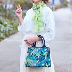 尾州織り 手提げバッグ