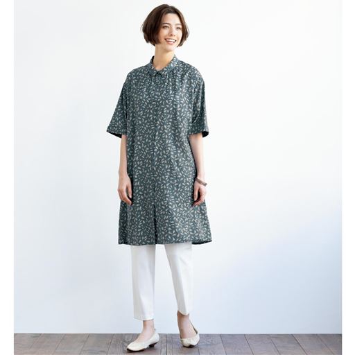 ブルーグリーン コーディネート例