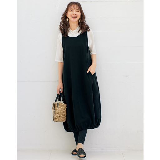 ブラック <br>コーディネート例<br>※インナーは商品に含まれません。