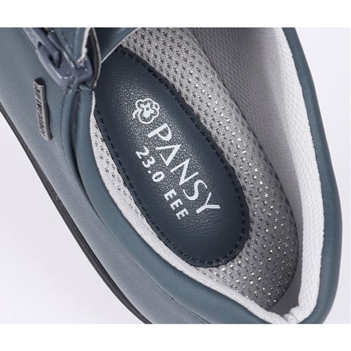 さらっとしたメッシュ素材の中敷