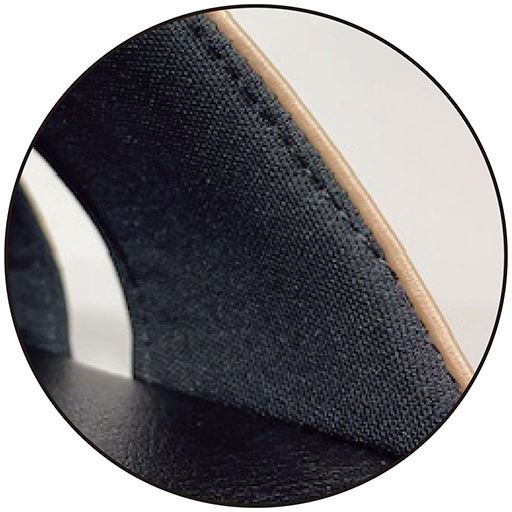 ベルト内側はクッション入り