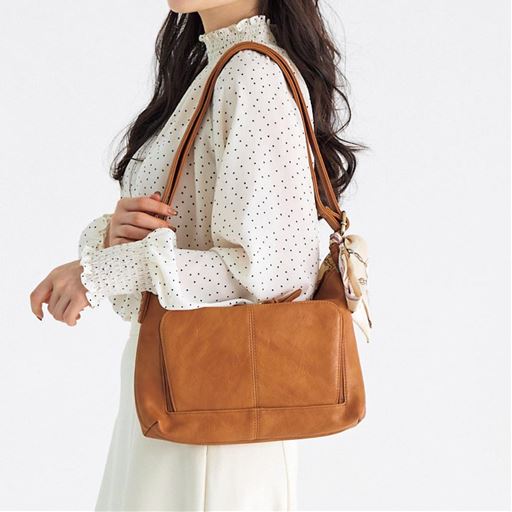 キャメル <br>肩掛けに