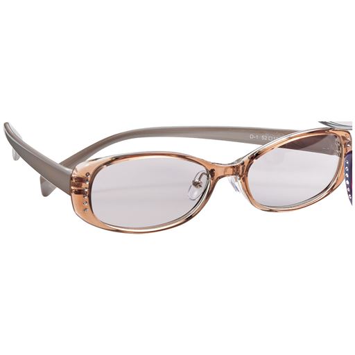 ブラウン<br>※写真は遮光時のレンズの色です。