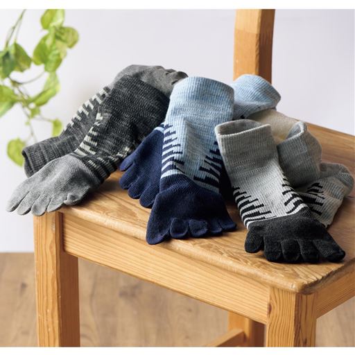 B(8cm丈・色違い3足組)