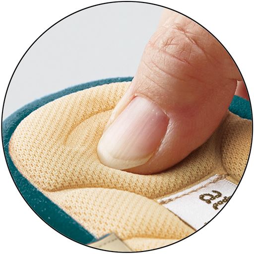 ソフトなクッション性