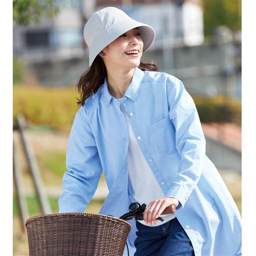 自転車でもしっかりUV対策