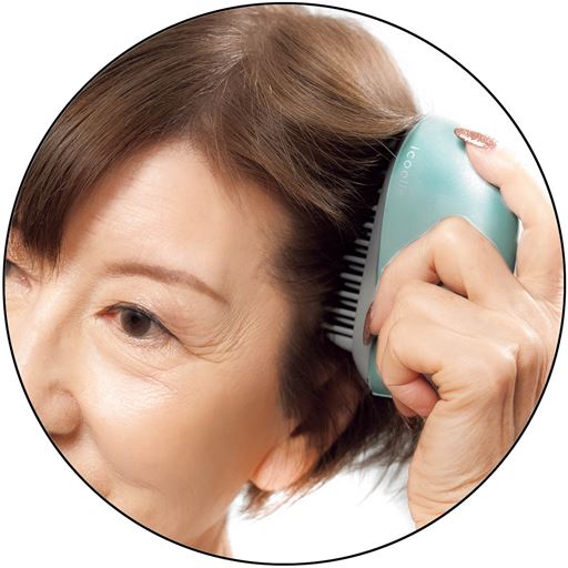 サッととかすだけ! <br>※使用イメージ