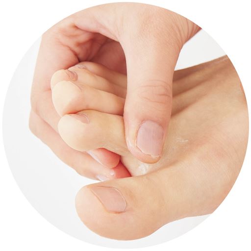 足に<br>※使用イメージ