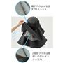 通気性良し!ムレにくい!快適構造のヒミツ <br>※イメージ