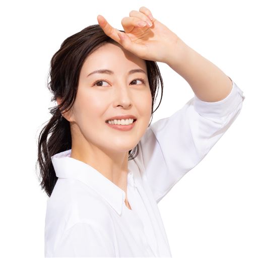 汗をかいても崩れにくい!<br>ウォータープルーフ処方