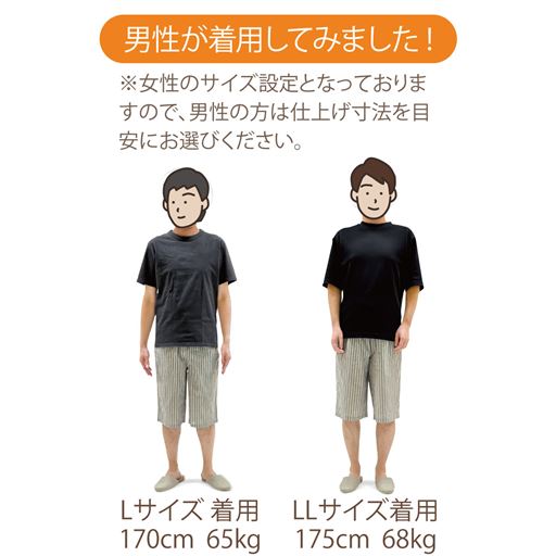 男性が着用してみました!