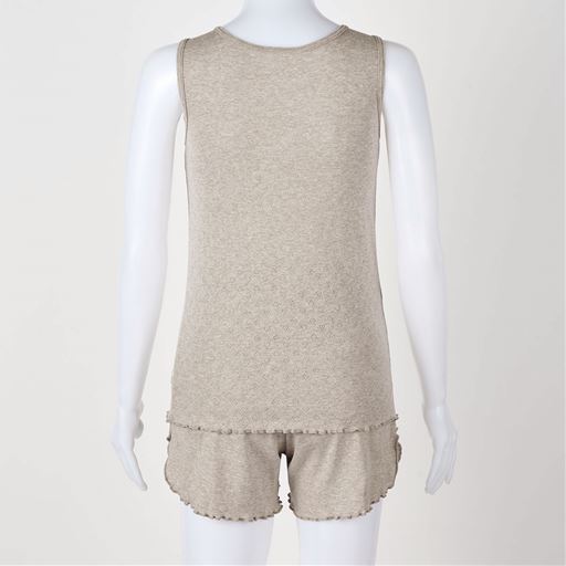 ベージュ系(杢) バックスタイル