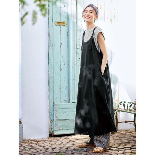 ブラックコーディネート例