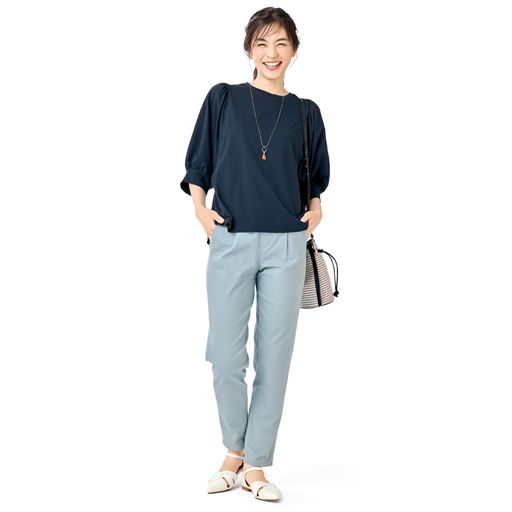 ブルーグレー<br>コーディネート例