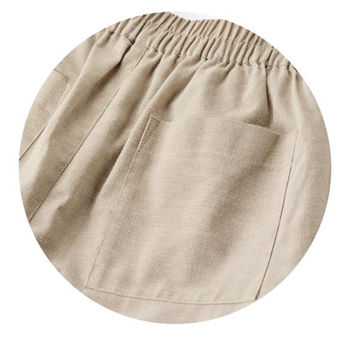 大き目のヒップポケットで小尻効果も!