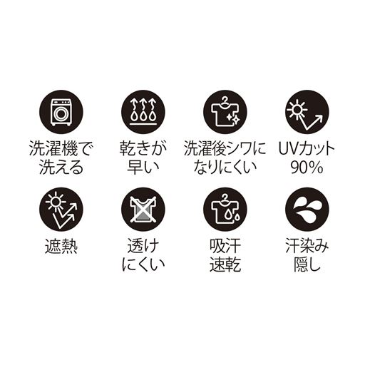 汗ばむ季節もさらりと心地いい優しい肌ざわりで、快適な着用感。汗をかいてもさらっとしたドライ感が続くから、気温が高くなる季節も涼やかなニットです。