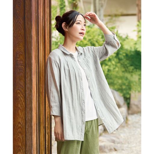 ストライプ コーディネート例