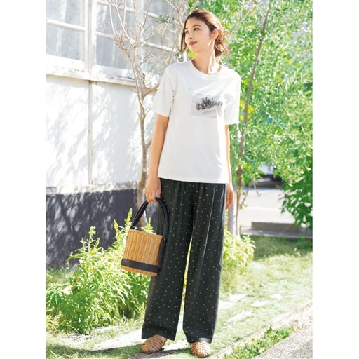 オフホワイトCコーディネート例