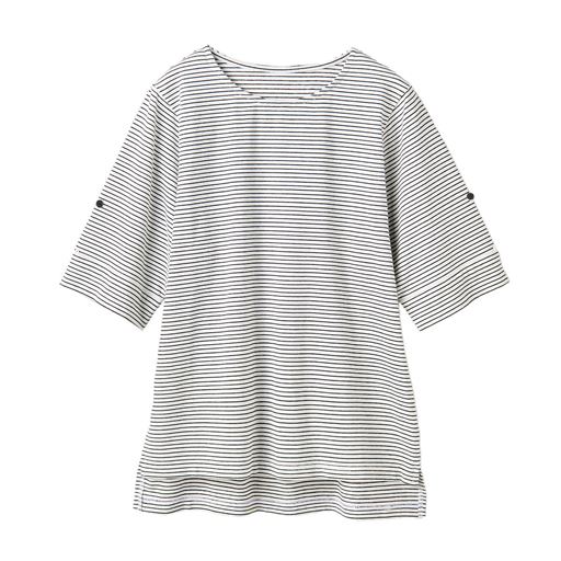 ボーダー(オフホワイト×ブラック)