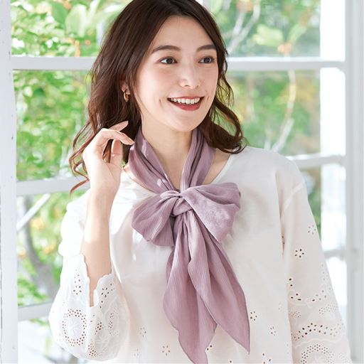 ラベンダー<br>リボン風