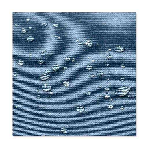 はっ水加工で水をはじきます