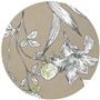 ベージュ系 生地アップ