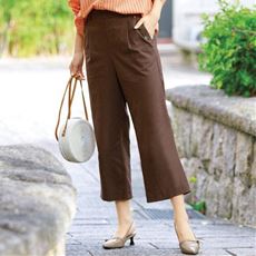 リネン混マリンパンツ(接触冷感・UVカット・麻混)