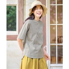 プリントゆるTシャツ(リブ以外綿100%・洗濯機OK)