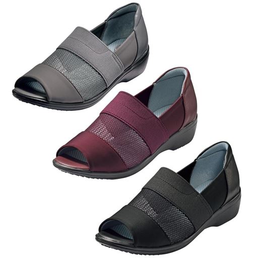 (上から)グレー、ワイン、ブラック