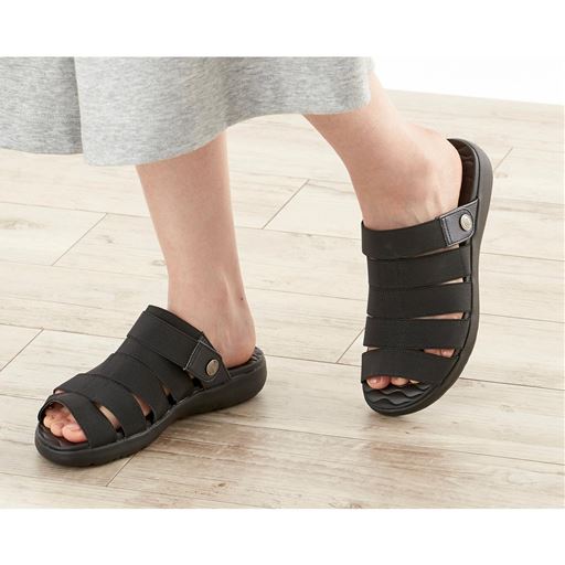 ブラック<br>つっかけとして