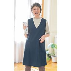 細見えらくちんジャンパースカート