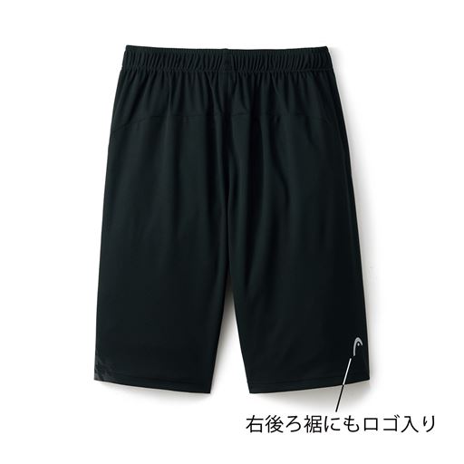 ブラック (BACK STYLE)右後ろ裾にもロゴ入り