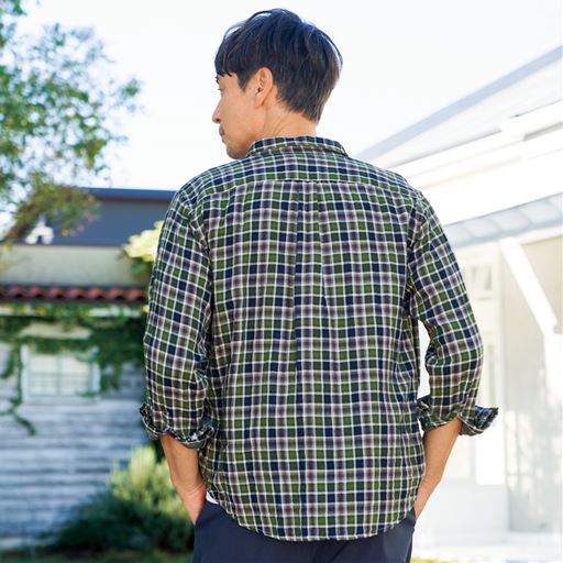 グリーン系 コーディネート例