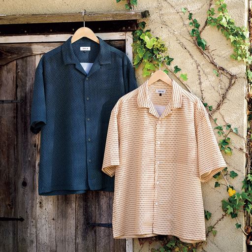 ネイビー系 ベージュ系